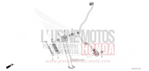 SIDE STAND CL500AS de 2025